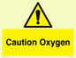 WN5242: Caution Oxygen