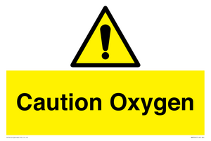 WN5242: Caution Oxygen