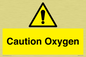 WN5242: Caution Oxygen