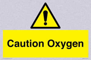 WN5242: Caution Oxygen