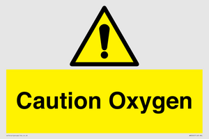 WN5242: Caution Oxygen