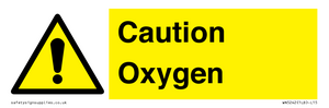 WN5242: Caution Oxygen