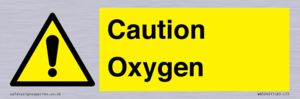 WN5242: Caution Oxygen