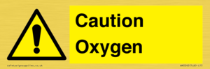 WN5242: Caution Oxygen