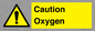 WN5242: Caution Oxygen