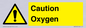 WN5242: Caution Oxygen