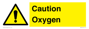 WN5242: Caution Oxygen