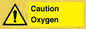 WN5242: Caution Oxygen