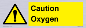 WN5242: Caution Oxygen