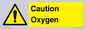 WN5242: Caution Oxygen
