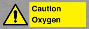 WN5242: Caution Oxygen