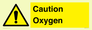WN5242: Caution Oxygen