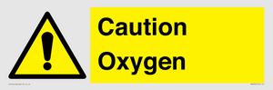 WN5242: Caution Oxygen