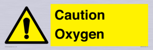 WN5242: Caution Oxygen