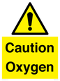WN5242: Caution Oxygen