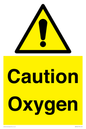 WN5242: Caution Oxygen