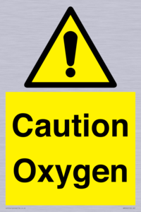 WN5242: Caution Oxygen