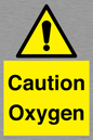 WN5242: Caution Oxygen