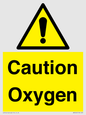 WN5242: Caution Oxygen