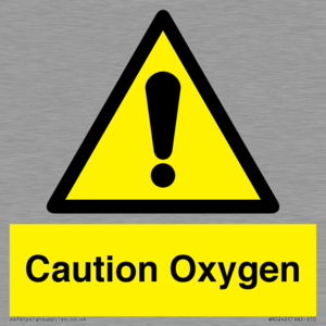 WN5242: Caution Oxygen