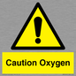 WN5242: Caution Oxygen
