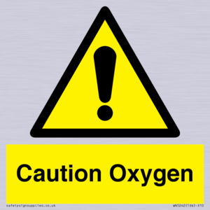 WN5242: Caution Oxygen