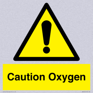 WN5242: Caution Oxygen