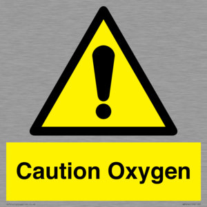 WN5242: Caution Oxygen