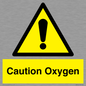 WN5242: Caution Oxygen
