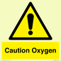 WN5242: Caution Oxygen