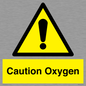 WN5242: Caution Oxygen