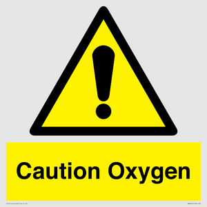 WN5242: Caution Oxygen