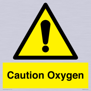 WN5242: Caution Oxygen