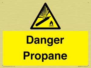 WN5288: Danger Propane