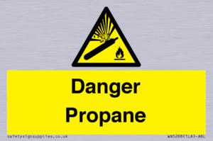 WN5288: Danger Propane