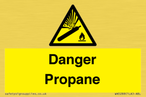 WN5288: Danger Propane