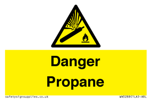 WN5288: Danger Propane