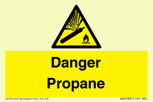 WN5288: Danger Propane