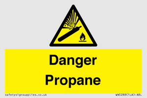 WN5288: Danger Propane