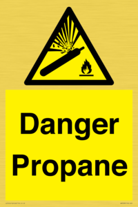 WN5288: Danger Propane