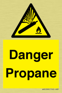 WN5288: Danger Propane