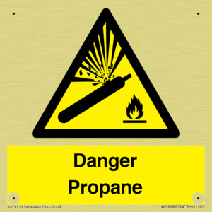 WN5288: Danger Propane