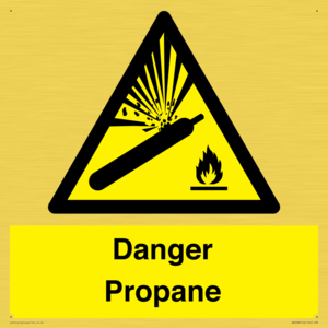 WN5288: Danger Propane