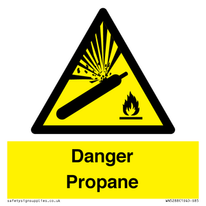 WN5288: Danger Propane