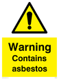 WN5390: Warning Contains asbestos