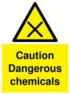 WN5407: Warning Dangerous chemicals