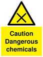 WN5407: Warning Dangerous chemicals