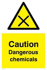 WN5407: Warning Dangerous chemicals