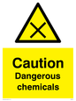 WN5407: Warning Dangerous chemicals