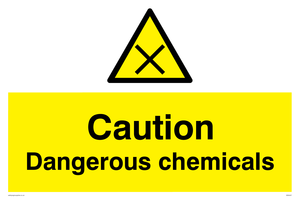 WN5407: Warning Dangerous chemicals
